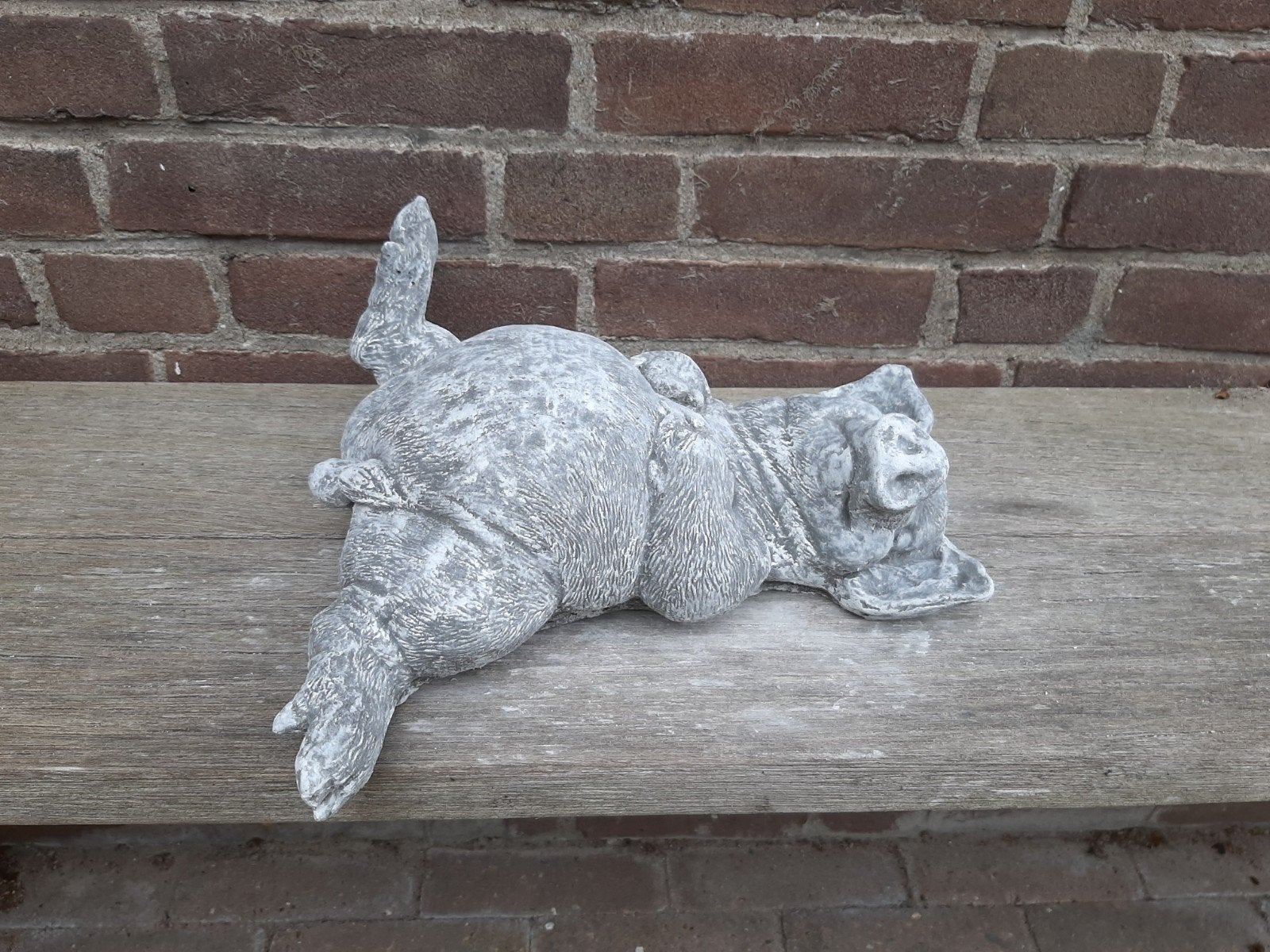 Varken betonnen beeld tuinbeeld beton big, Tuin en Terras, Tuinbeelden, Ophalen of Verzenden