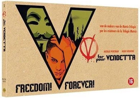 DVD: V for Vendetta (gelimiteerde genummerde oplage), Vanaf 16 jaar, Ophalen of Verzenden, Zo goed als nieuw, Maffia en Misdaad