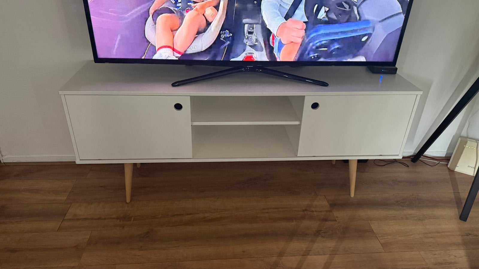 Tv meubel, Ophalen, 100 tot 150 cm, Zo goed als nieuw, Minder dan 100 cm
