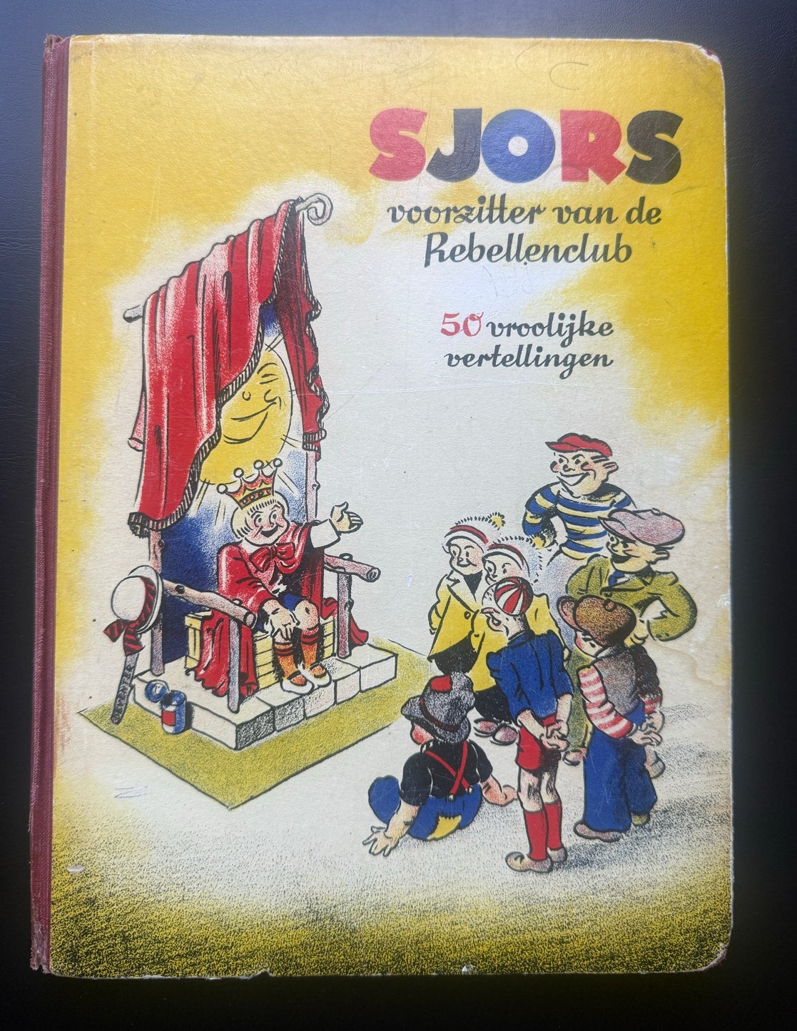 Sjors: Voorzitter van de Rebellenclub - 50 vrolijke vertelli, Boeken, Stripboeken, Eén stripboek, Ophalen of Verzenden, Gelezen