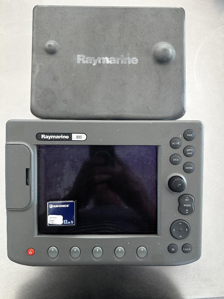 Raymarine C80 Kaartplotter, Watersport en Boten, Ophalen of Verzenden, Gebruikt, Kaartplotter of Fish Finder