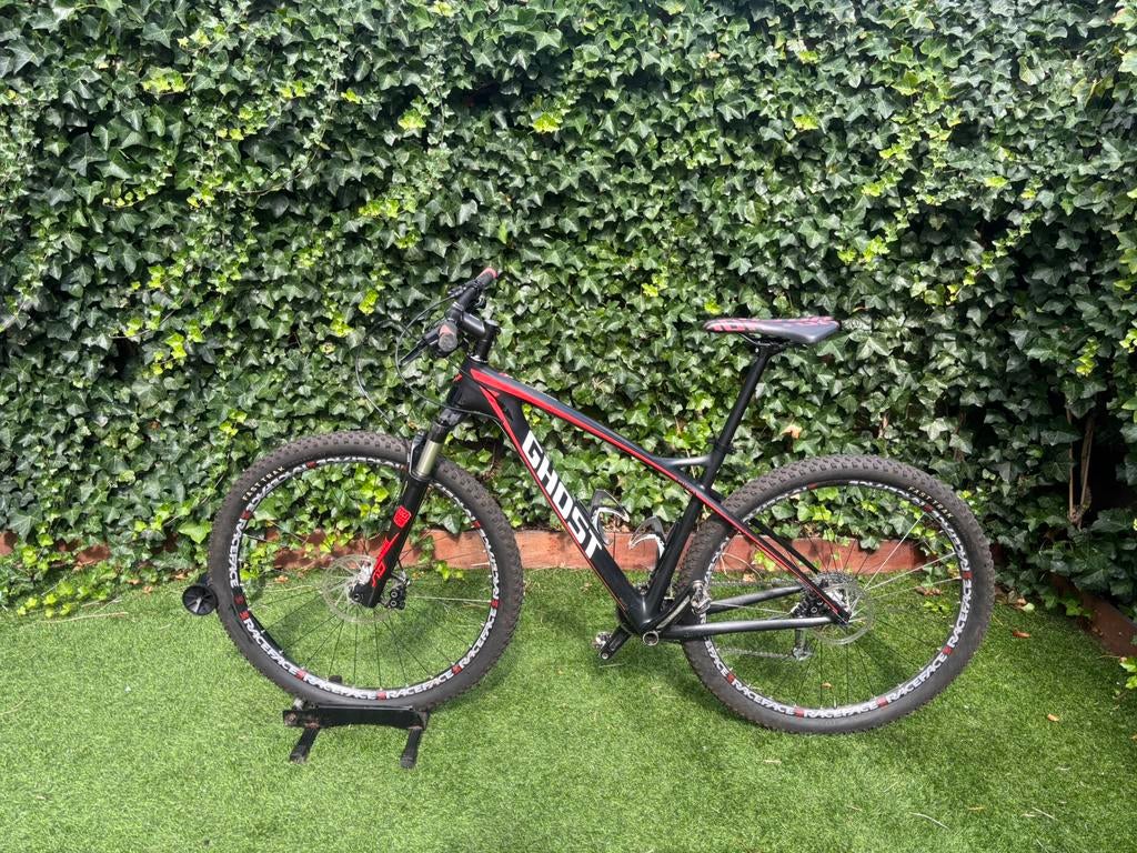 MTB Ghost HTX 7 29” carbon hardtail, Gebruikt, Hardtail, Heren, Schijfrem