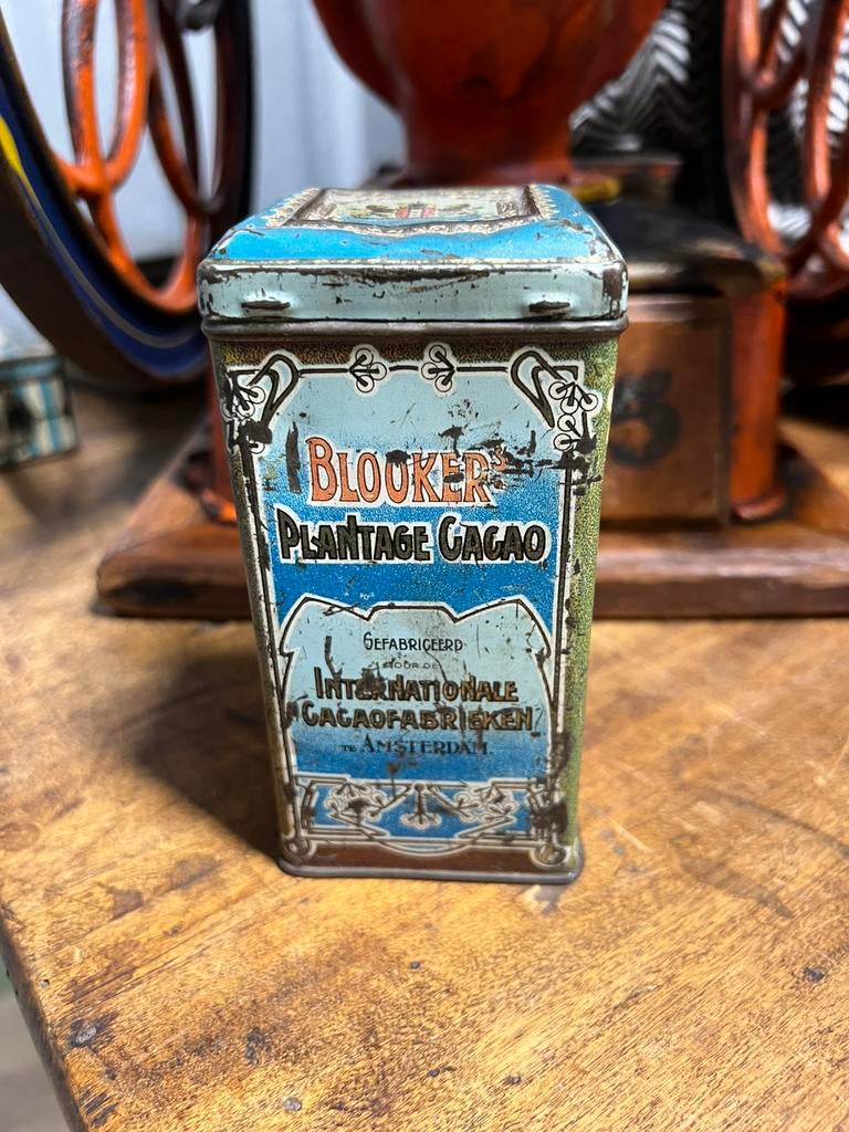 Blooker’s plantage cacao blik, Ophalen of Verzenden, Zo goed als nieuw, Overige