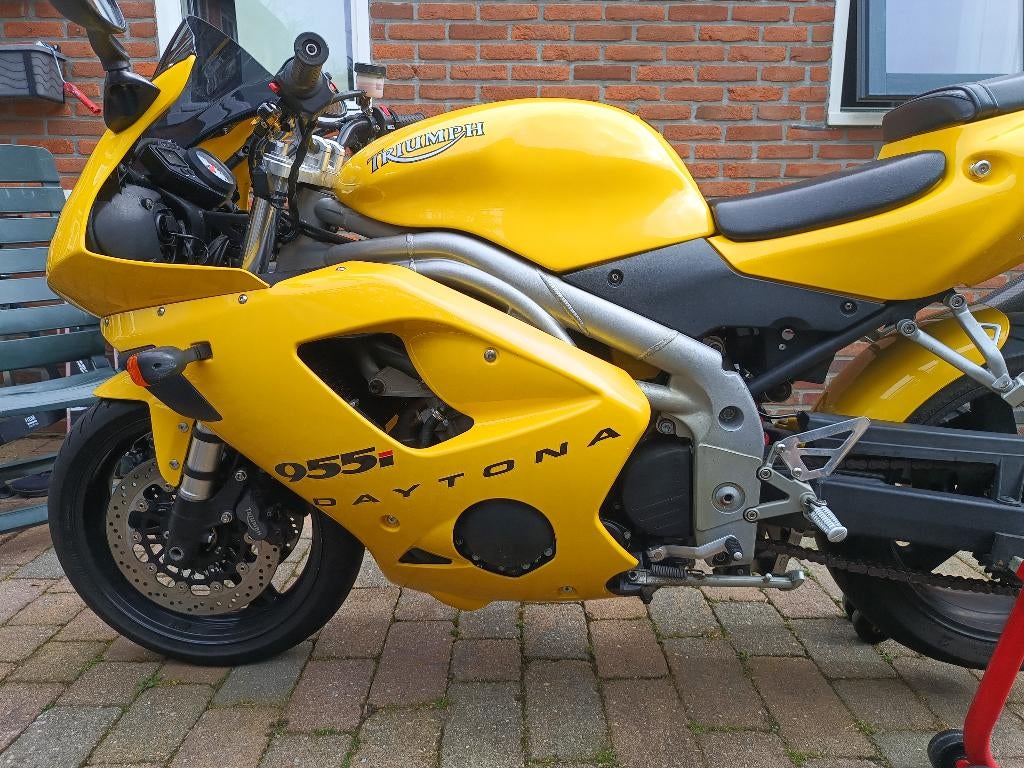 Triump Daytona 955i super mooi, Motoren, Motoren | Triumph, Sportuitlaat, Motorrijbewijs A, 3 cilinders, Super Sport