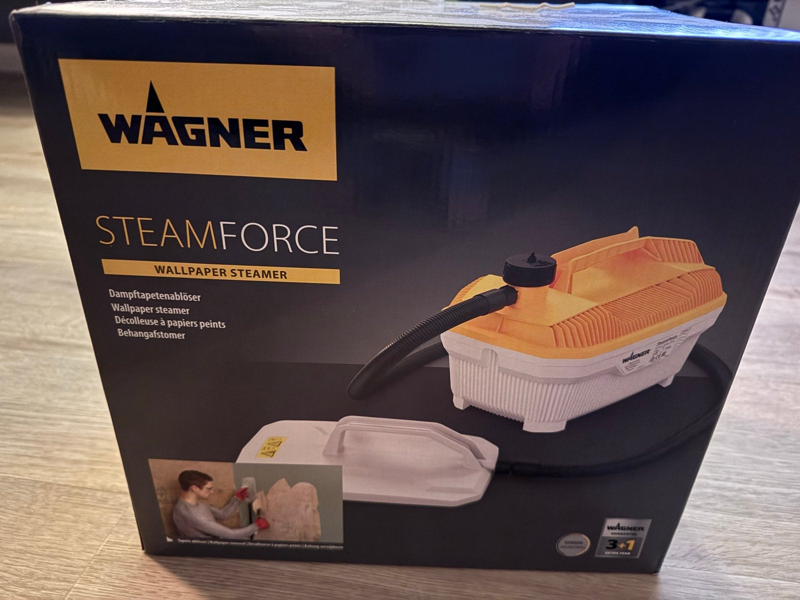 Wagner SteamForce Behangafstomer met Alabastine Behang Strip, Ophalen, Zo goed als nieuw, Overige typen