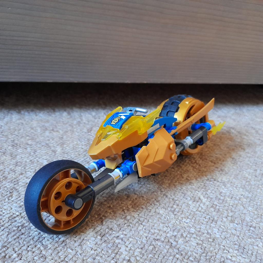 Lego Jay’s gouden drakenmotor 71768, Kinderen en Baby's, Ophalen of Verzenden, Zo goed als nieuw, Complete set, Lego