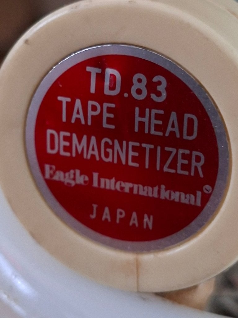 Demagnetizer voor tape heads., Audio, Tv en Foto, Bandrecorders, Ophalen of Verzenden, Bandrecorder