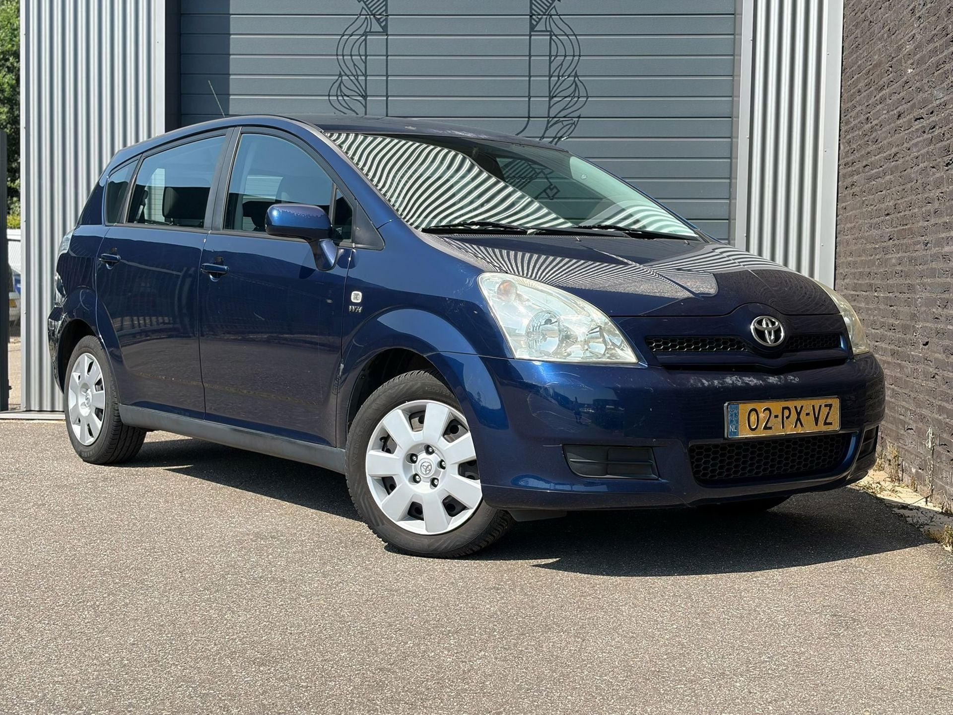 Toyota Corolla Verso 1.6 VVT-i Terra Airco|Nap, Gebruikt, 4 cilinders, Blauw, Origineel Nederlands