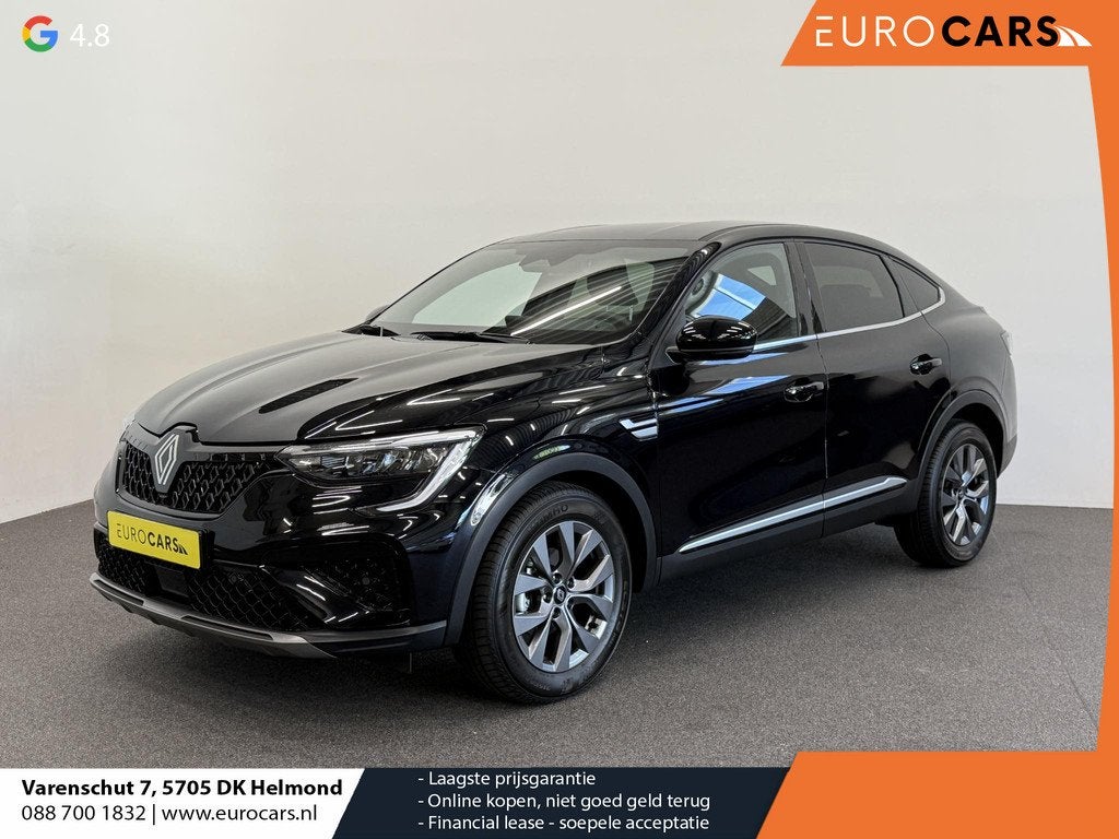 Renault Arkana 1.6 E-Tech full hybrid 145 techno Airco ECC N, Arkana, Gebruikt, Zwart, 4 cilinders