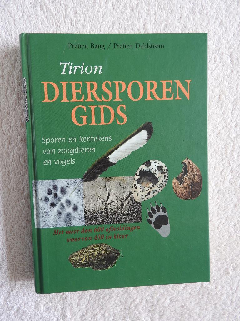 Tirion Diersporengids - Sporen en kentekens van zoogdieren, Ophalen of Verzenden, Zo goed als nieuw, Vogels