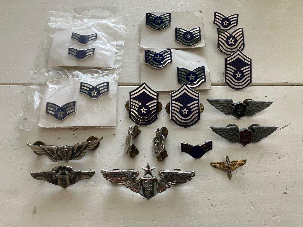 US Airforce Speltjes en Rangen, Ophalen of Verzenden, Luchtmacht, Amerika, Embleem of Badge