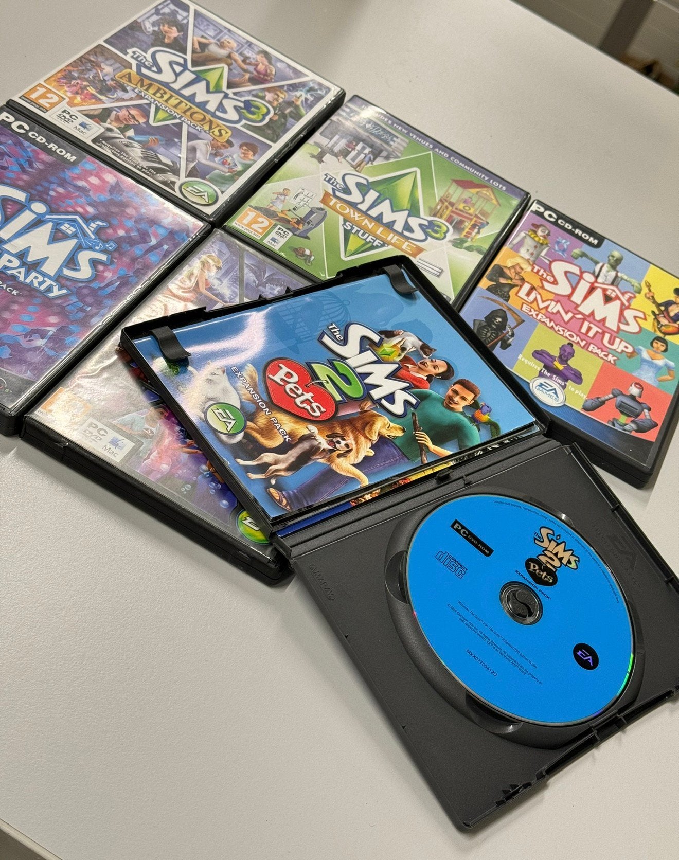 6X PC Spelletjes games The sims 2 3 + expansions uitbreiding, Online, 1 speler, Ophalen of Verzenden, Zo goed als nieuw