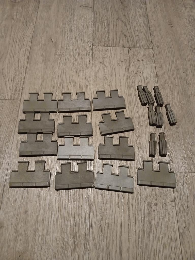 Kantelen muur onderdelen kasteel oude stijl, Ophalen of Verzenden