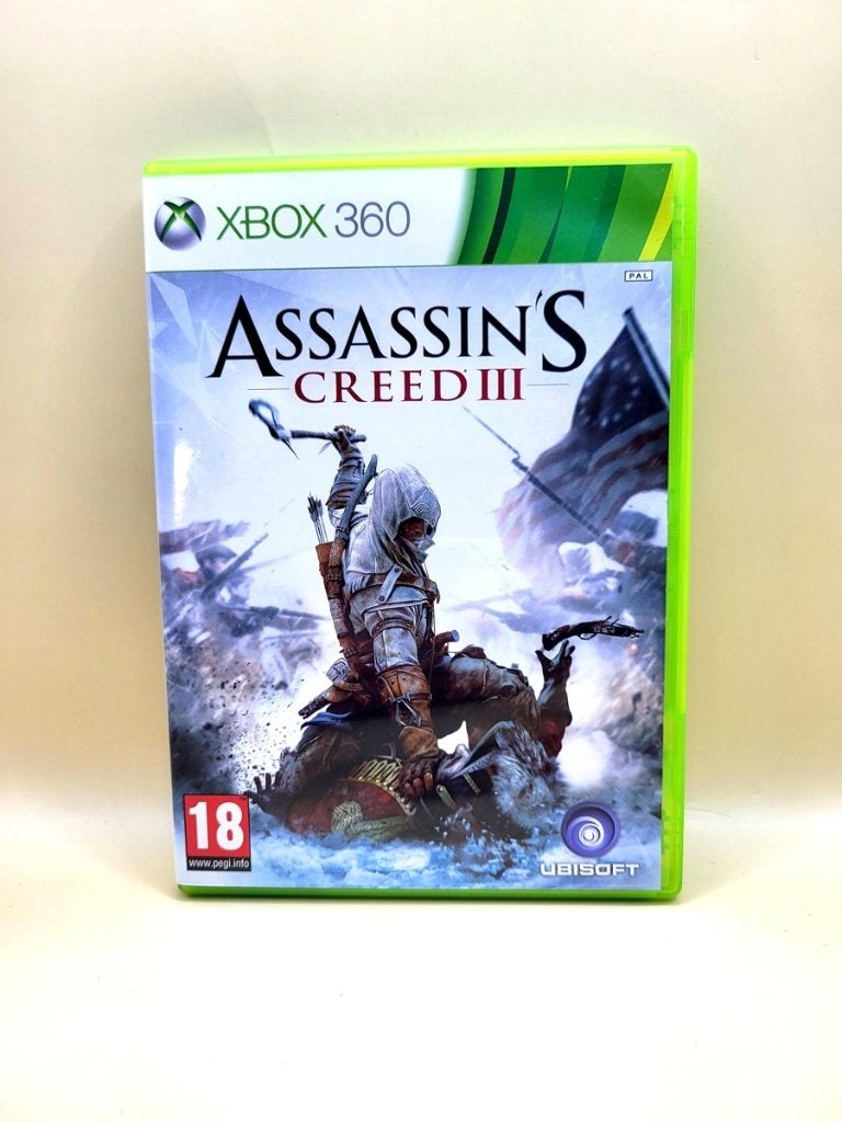 Assassin's Creed III - Xbox 360, Avontuur en Actie, Vanaf 18 jaar, Microsoft, Eén computer