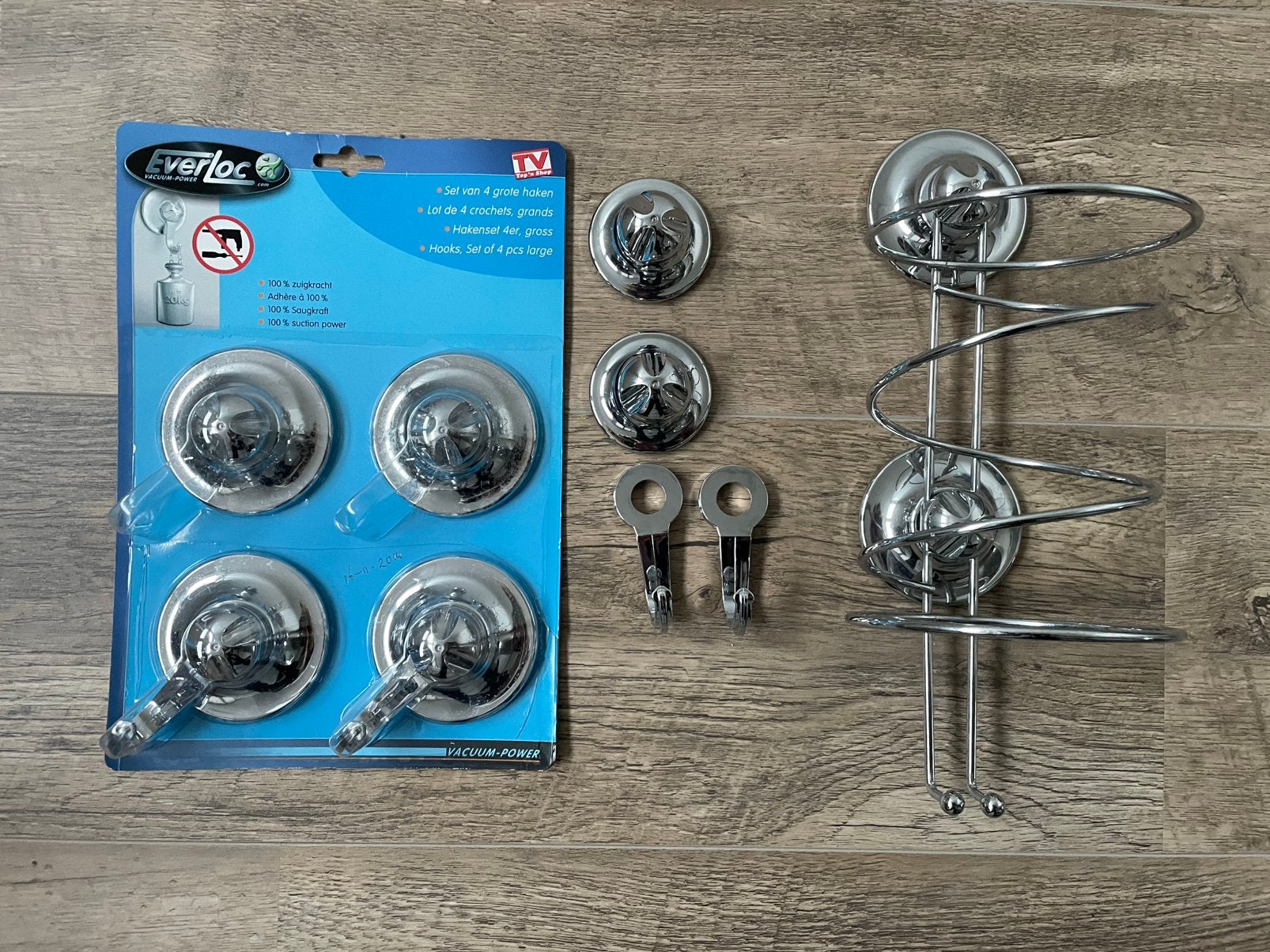Everloc fohnhouder chroom, Ophalen of Verzenden, Zo goed als nieuw, Overige kleuren, Overige typen