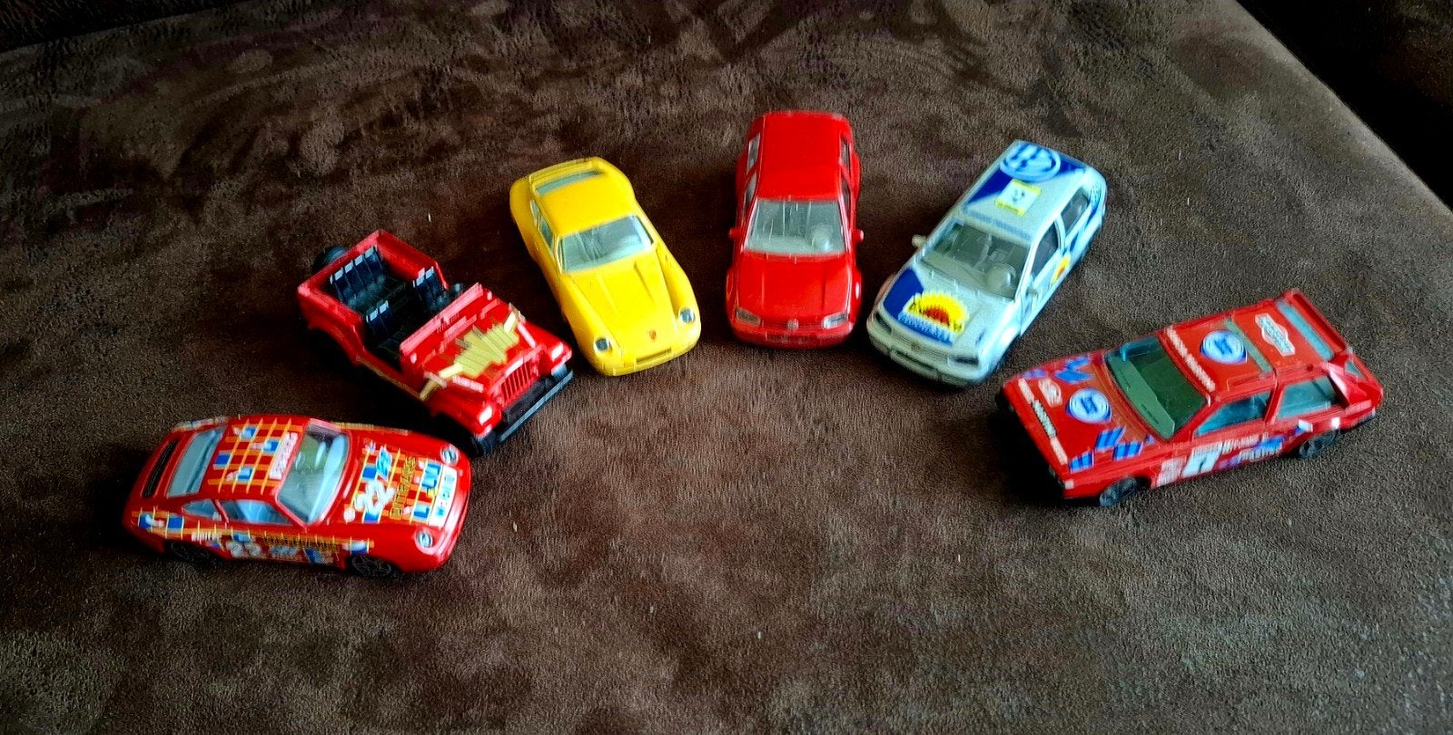 Burago modelauto's schaal 1/43 - Set van 6, Hobby en Vrije tijd, Modelauto's | 1:43, Ophalen of Verzenden, Gebruikt, Auto, Overige merken