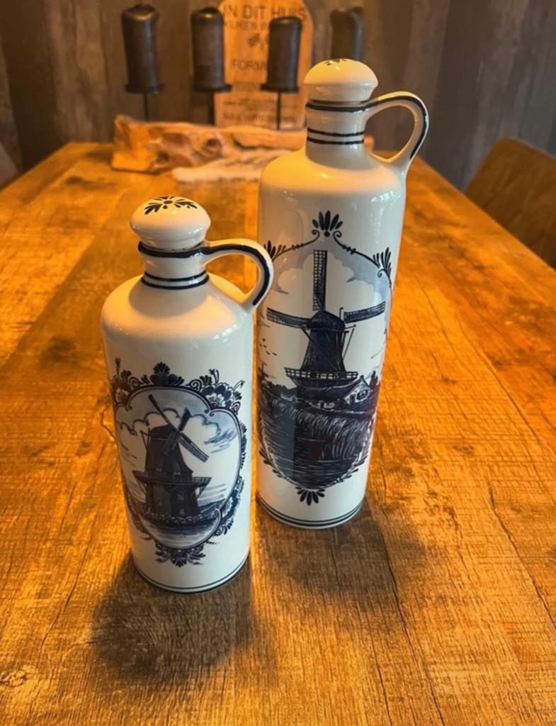 Delfts blauwe kannetjes, Antiek en Kunst, Antiek | Servies compleet, Ophalen of Verzenden