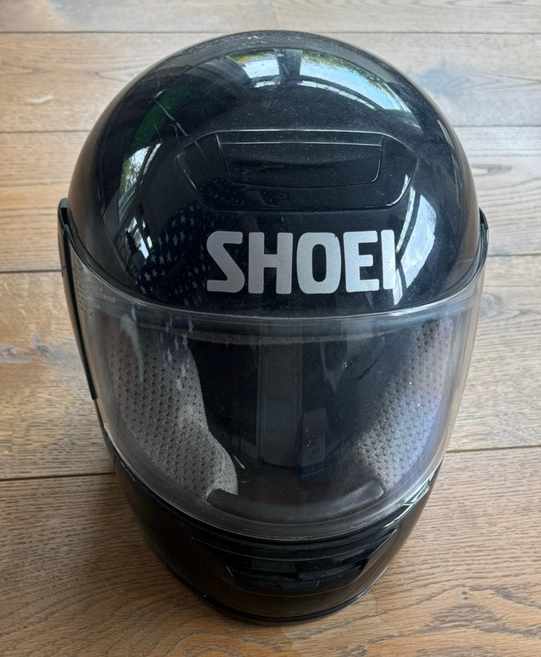 Shoei TXR integraalhelm – glanzend zwart – maat M (57-58 cm), Motoren, M, Ophalen of Verzenden, Integraalhelm, Shoei