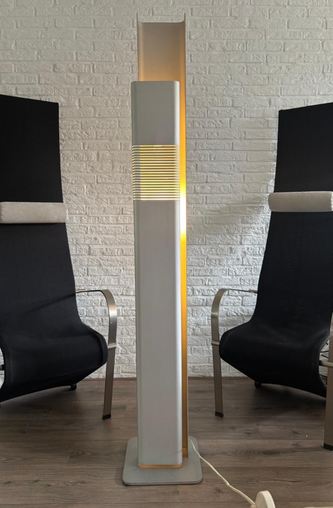 Walter et Moretti design vloerlamp gesigneerd - ca 2 meter, Ophalen of Verzenden, Zo goed als nieuw, 150 tot 200 cm