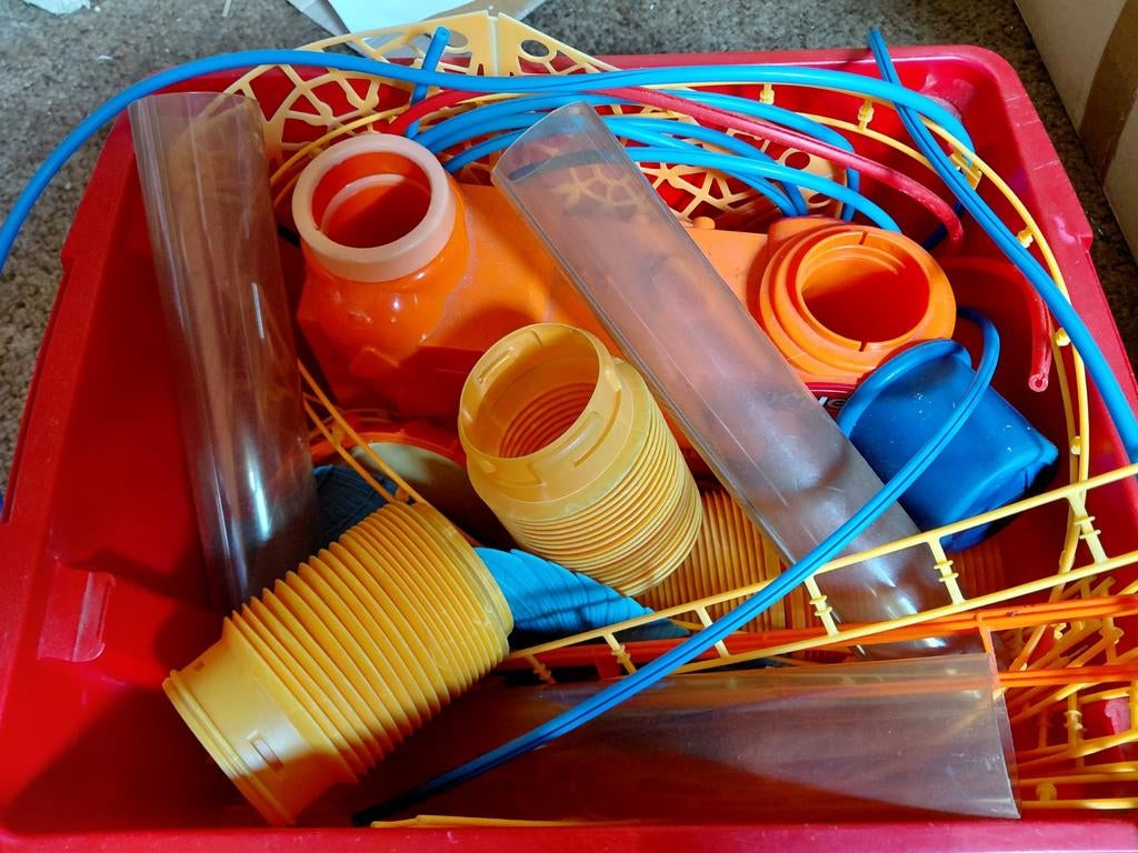 Bak met knex, Ophalen, Gebruikt, Jongen of Meisje