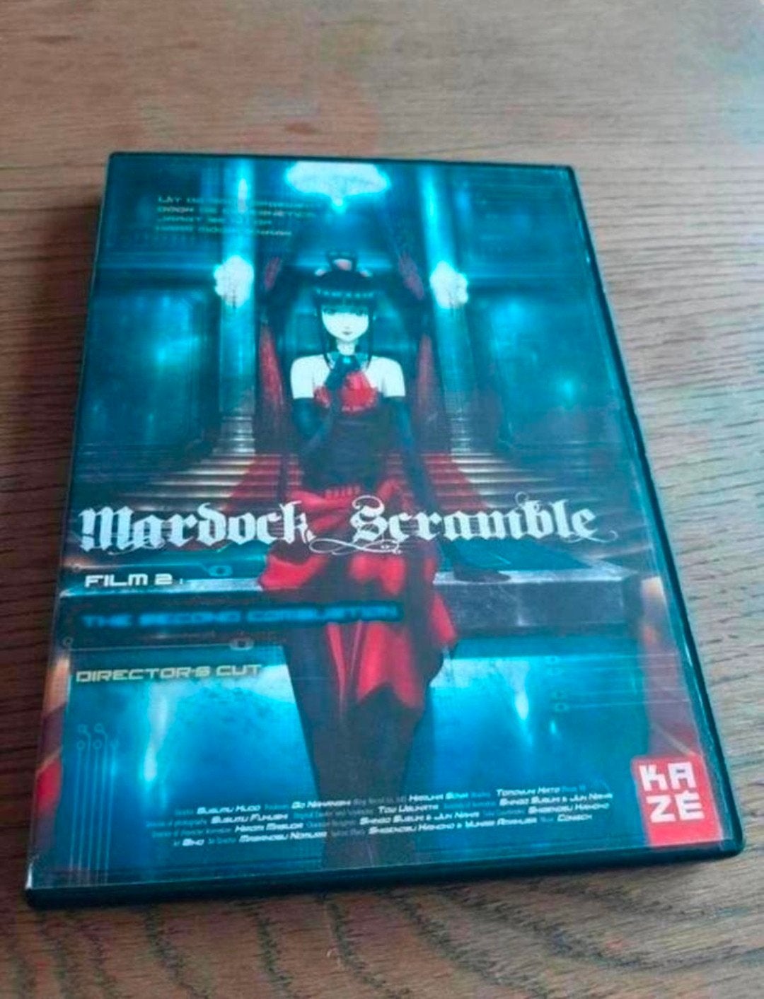 Mardock Scramble - Film 2 The Second Combustion dvd. Anime, Anime (Japans), Ophalen of Verzenden, Zo goed als nieuw, Tekenfilm