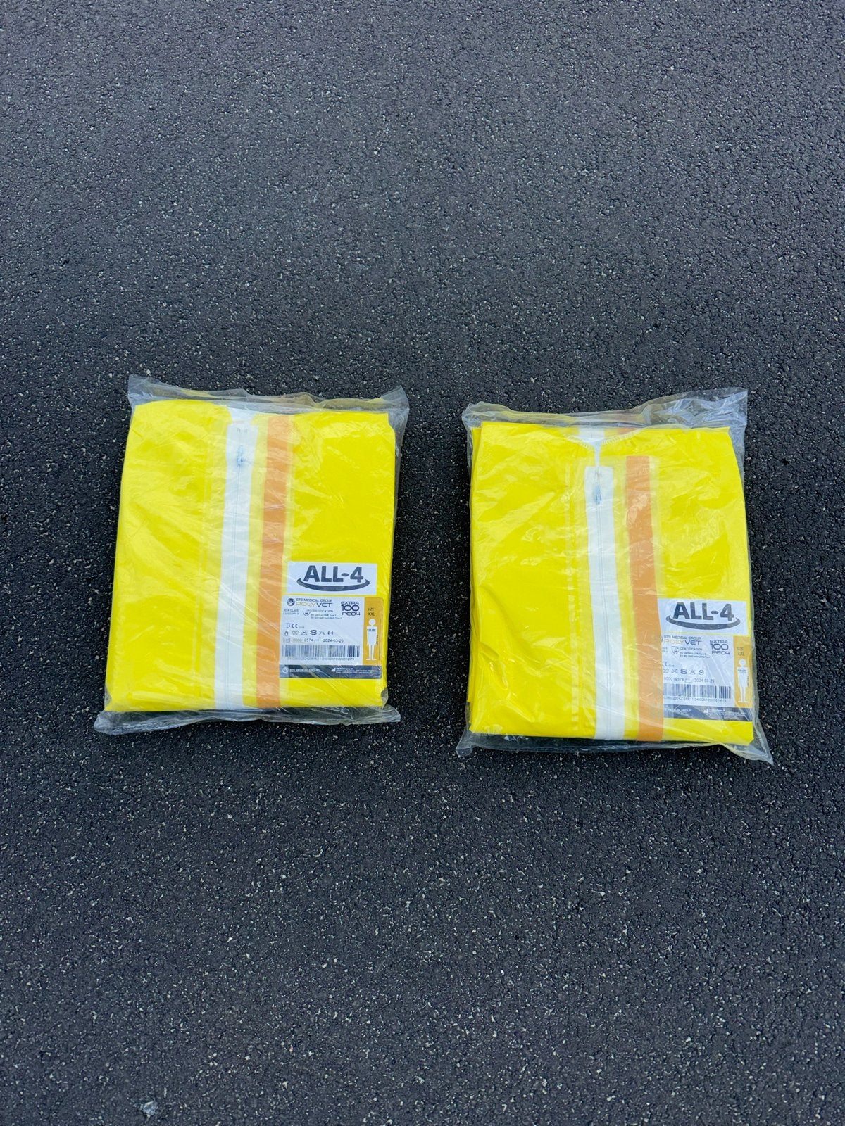 Nieuwe ALL-4 Polvyet beschermende overalls (2 stuks), Ophalen of Verzenden, Nieuw