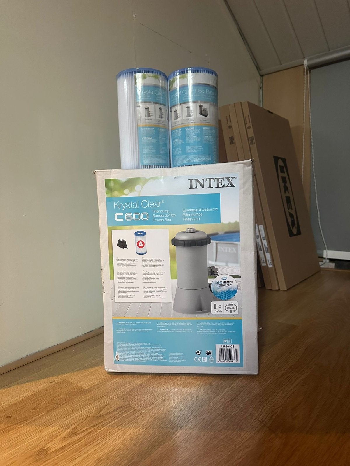 Nieuwe Intex Krystal Clear C600 Zwembadpomp, Ophalen, Nieuw, Zwembadpomp