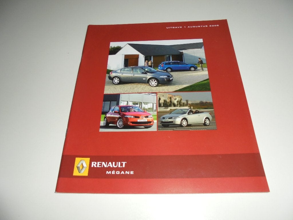prijslijstbrochure Renault Megane  2006, Ophalen of Verzenden, Nieuw, Renault