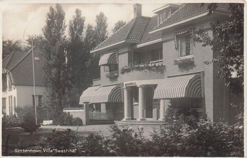 703-497-027 Sassenheim Villa Swastika, Verzamelen, Verzenden, Voor 1920, Zuid-Holland