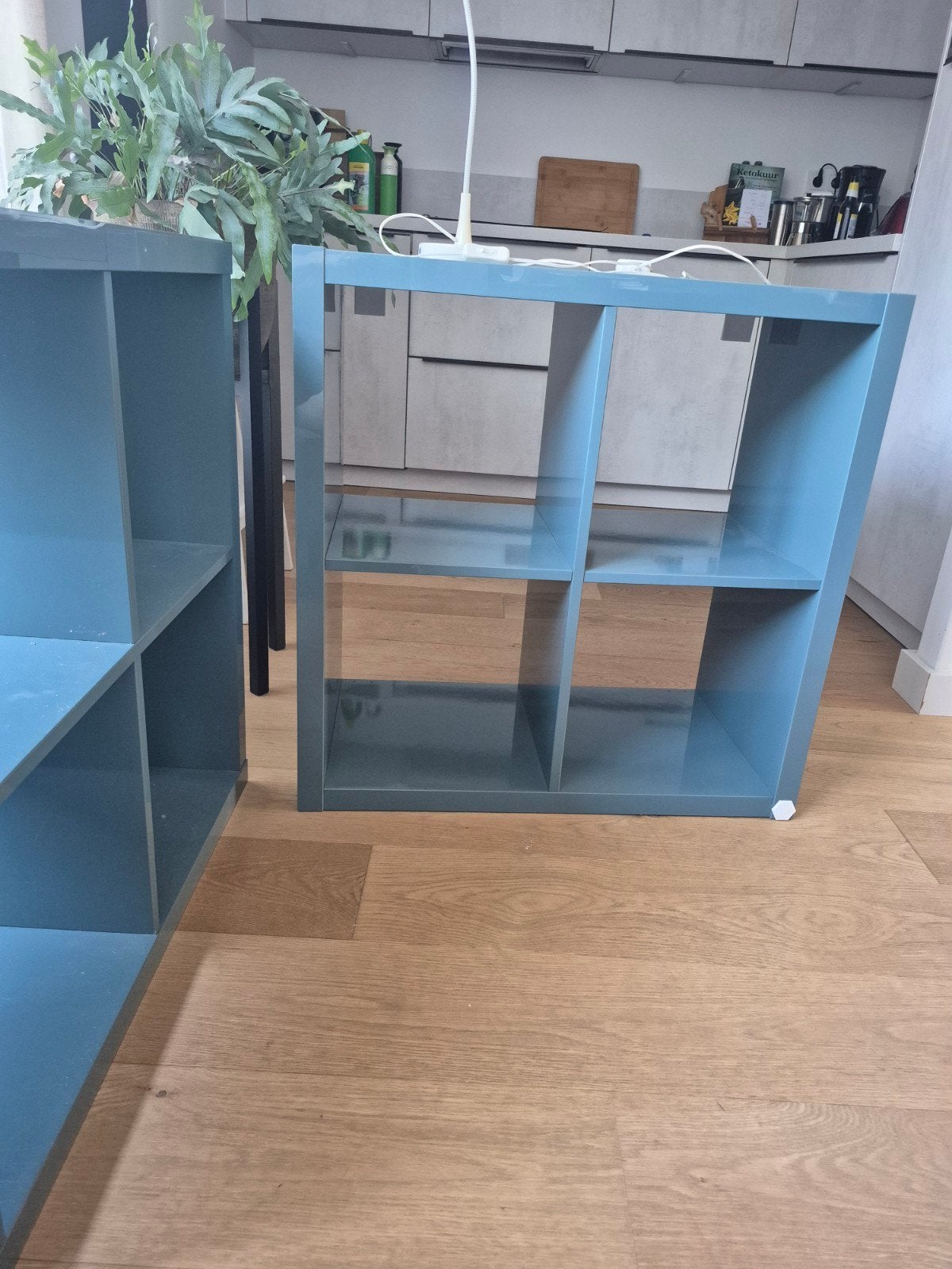 2 stuks (groene) 4x4 ikea vakkenkasten, Huis en Inrichting, Kasten | Vitrinekasten, Ophalen, 25 tot 50 cm, 50 tot 100 cm, Minder dan 100 cm
