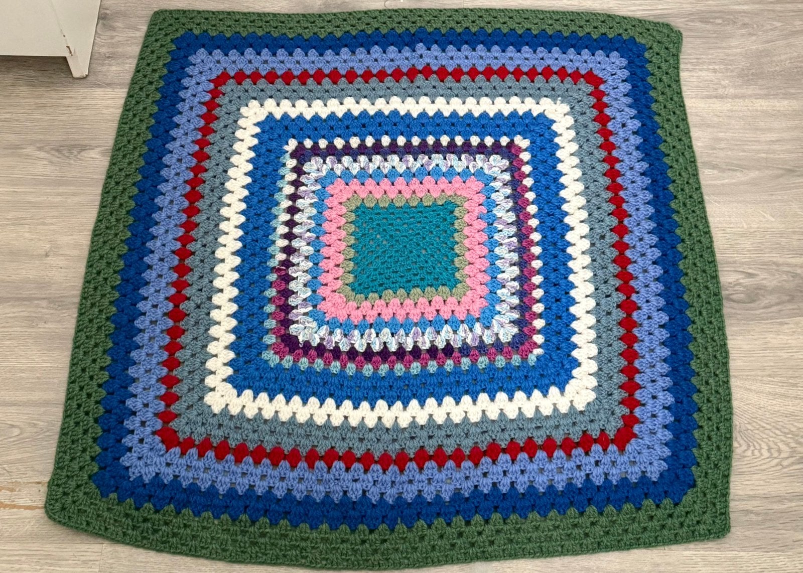 Handgemaakte gehaakte deken - Granny Square, Ophalen, Nieuw, Breien of Haken, Overige typen