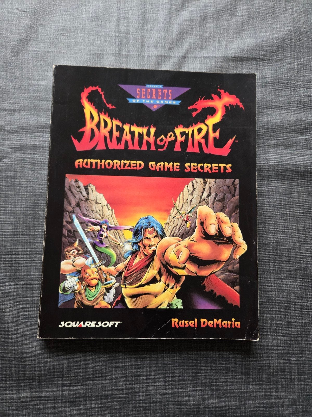 Breath of Fire Strategy Guide Game Secrets SNES, 1 speler, Ophalen of Verzenden, Zo goed als nieuw, Role Playing Game (Rpg)