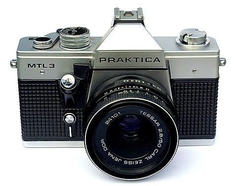 Te koop : Praktica mtl 3 plus 2 losse grote lenzen, Ophalen, Gebruikt, Spiegelreflex, Overige Merken