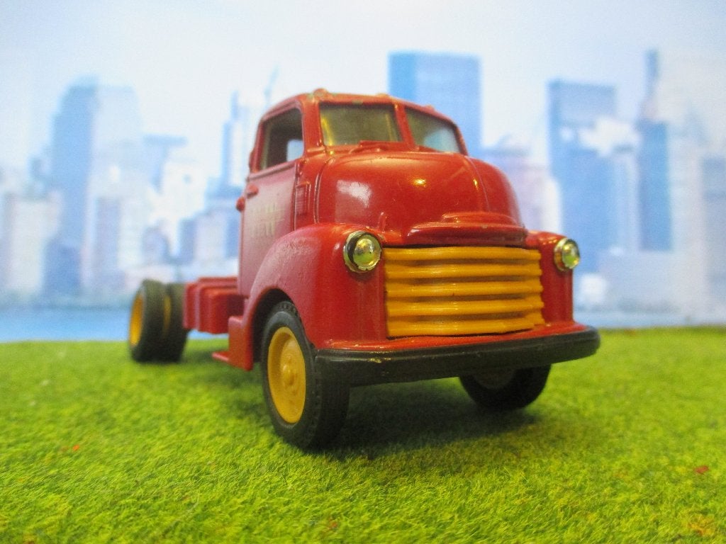 1/43 1950 GMC C60 COE trekker - ERTL, Hobby en Vrije tijd, Modelauto's | 1:43, Ophalen of Verzenden, Gebruikt, Auto, Overige merken