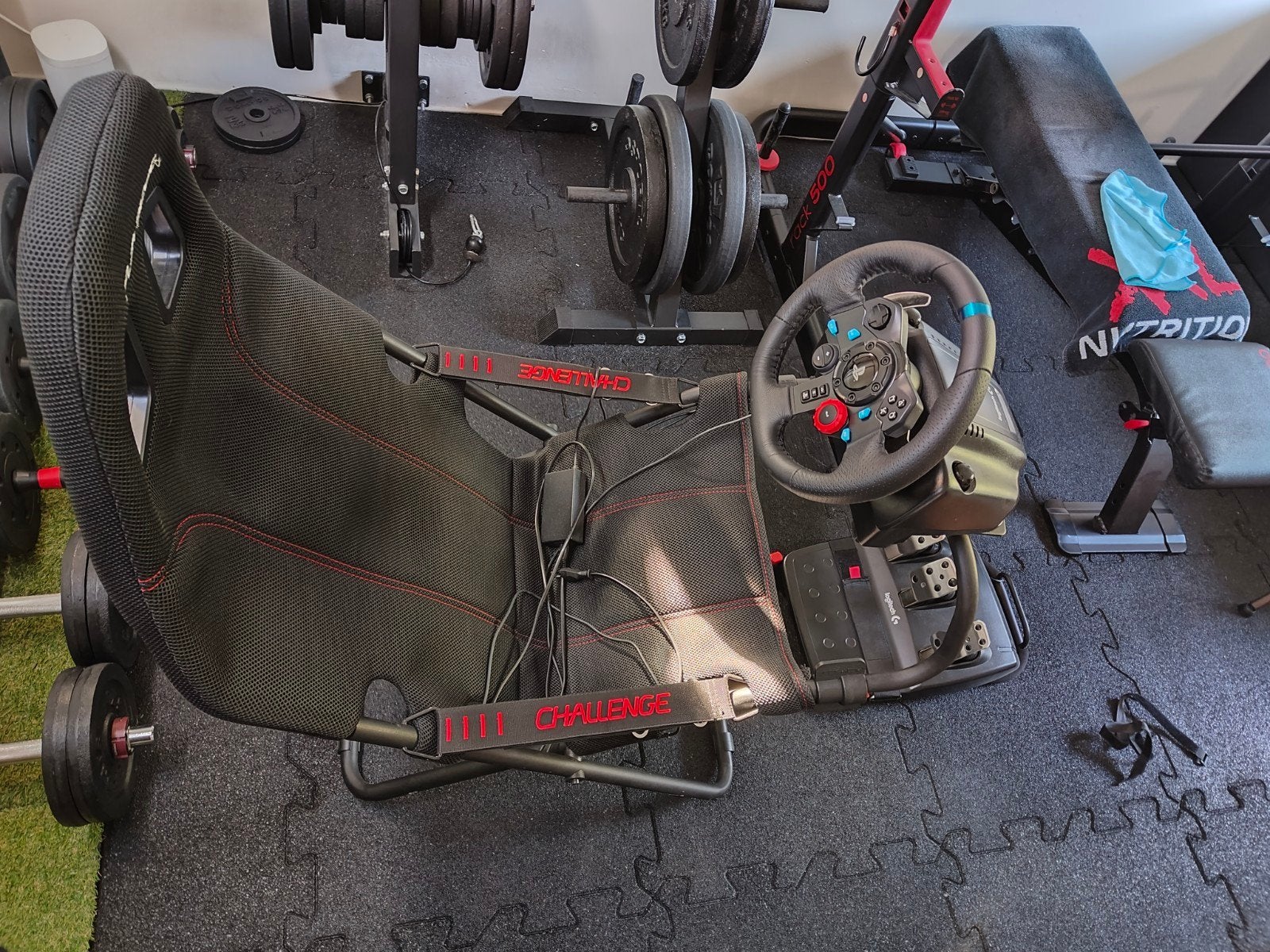 Playseat + Logitech G29 racestuur *Garantie tot 8 Maart 2027, Ophalen, Zo goed als nieuw, Overige typen