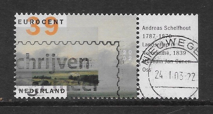 2002, Kunst: Landschappen, Schelfhout [2094] (K0616), Ophalen of Verzenden