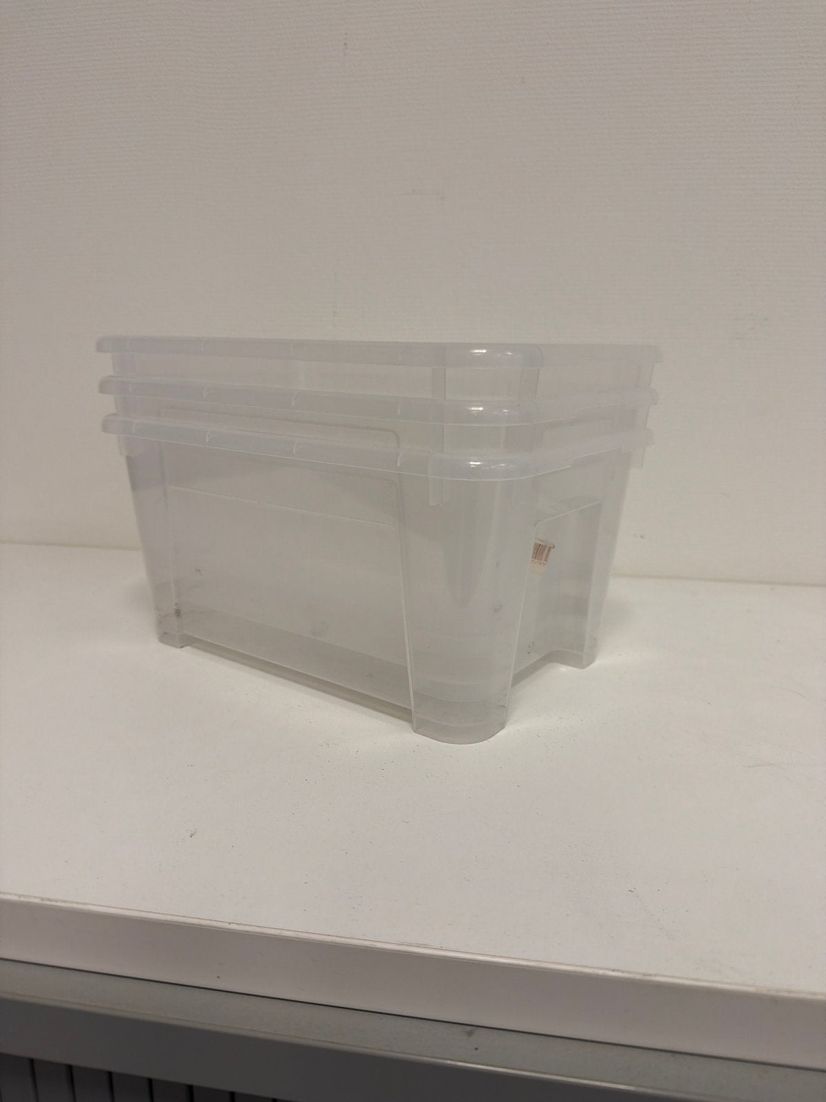 IKEA SAMLA Opbergbox - Transparant, Gebruikt, Ophalen of Verzenden, 5 – 50, Minder dan 50 cm