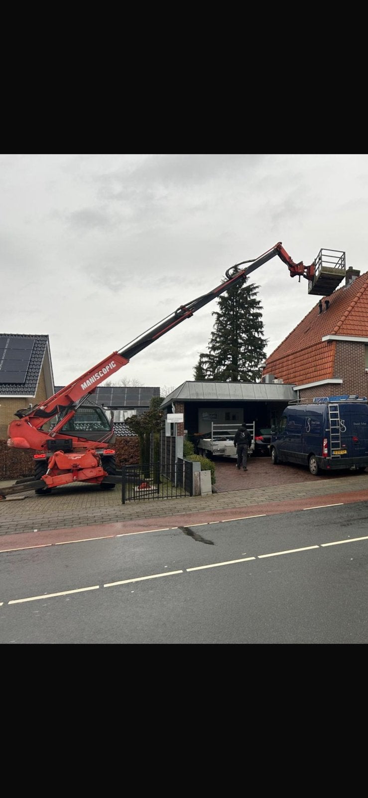 Manitou verreiker mrt 1650, Ophalen, Gebruikt