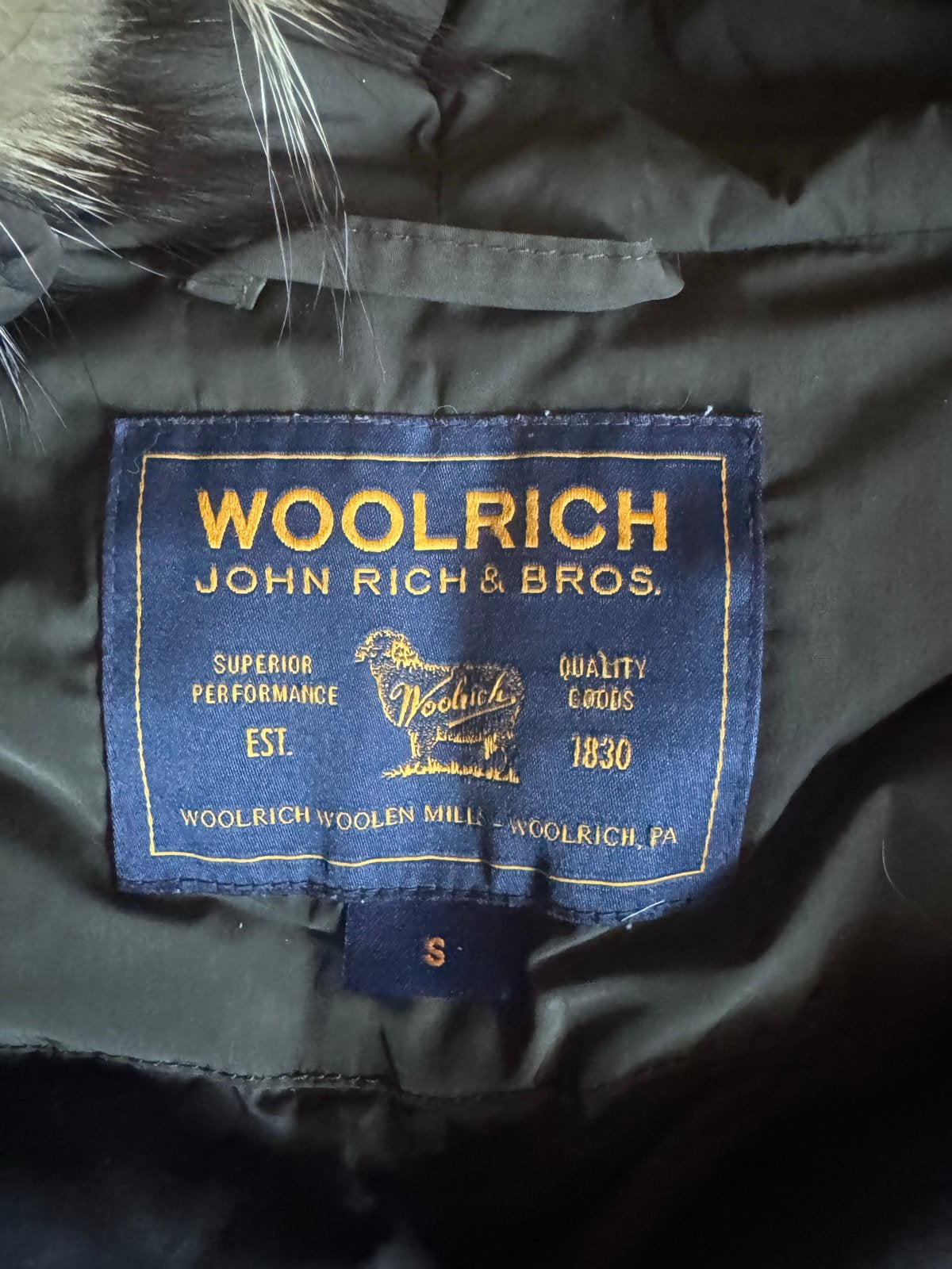 Woolrich dames jas - Origineel maat S, Kleding | Dames, Jassen | Winter, Ophalen of Verzenden, Zo goed als nieuw, Maat 36 (S)