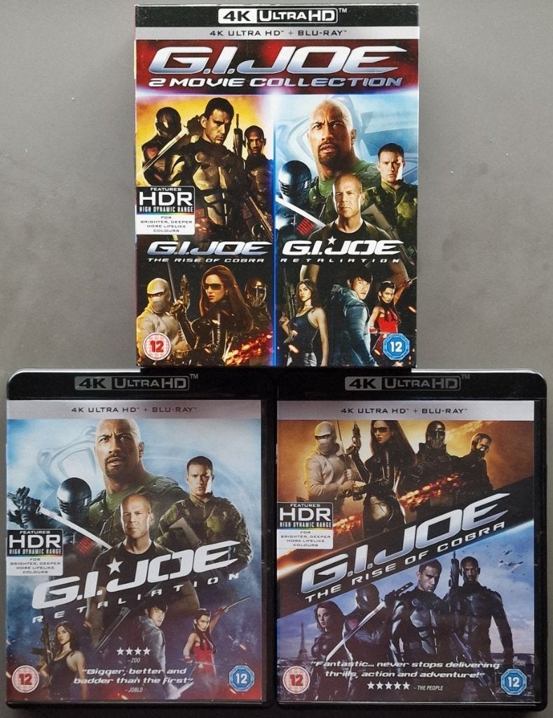 G.I. Joe - Rise of Cobra + Retaliation - 4K + Blu-ray - lees, Engels, Verzenden, Nederlands, Boxset