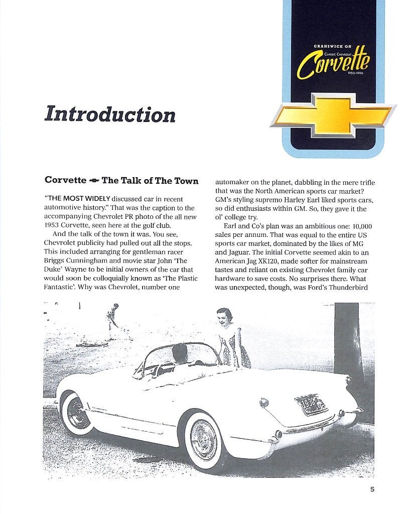 Chevrolet Corvette 1953-1996, Verzenden, Chevrolet, Nieuw, Marc Cranswick