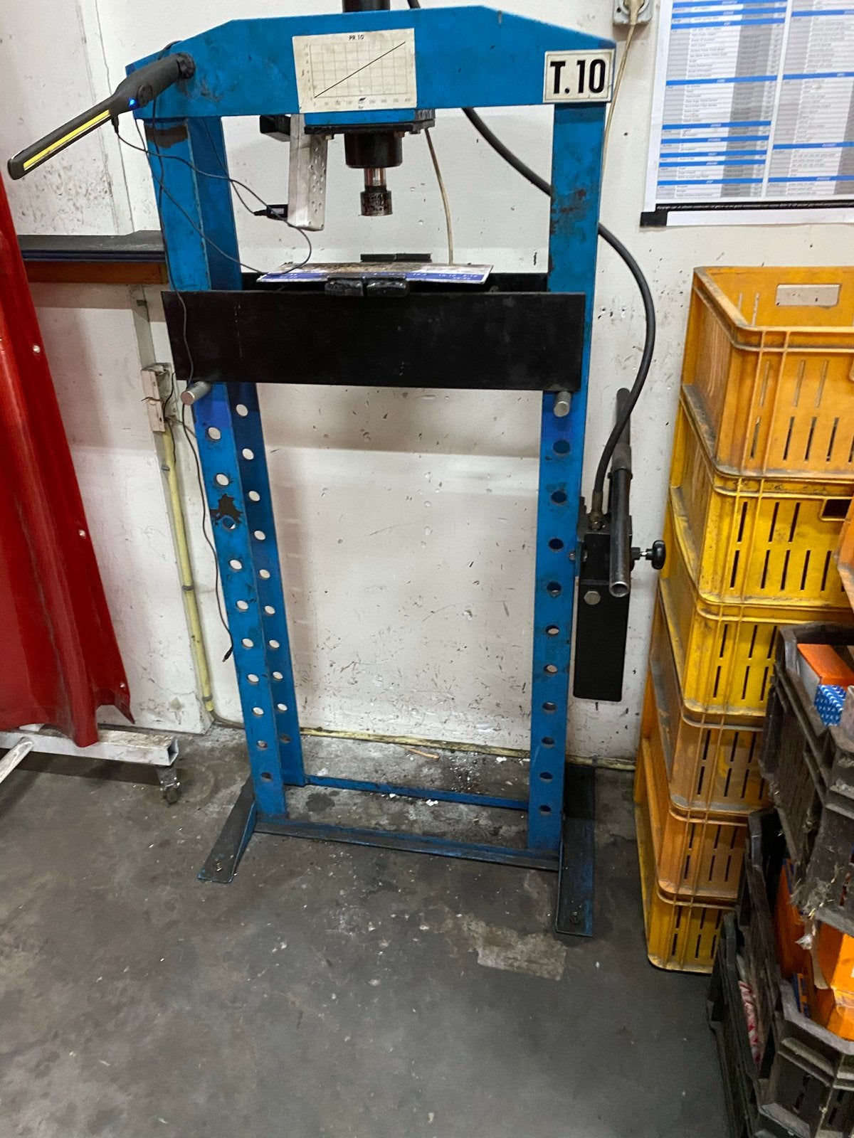 Hydraulische pers, Auto diversen, Autogereedschap, Ophalen, Gebruikt