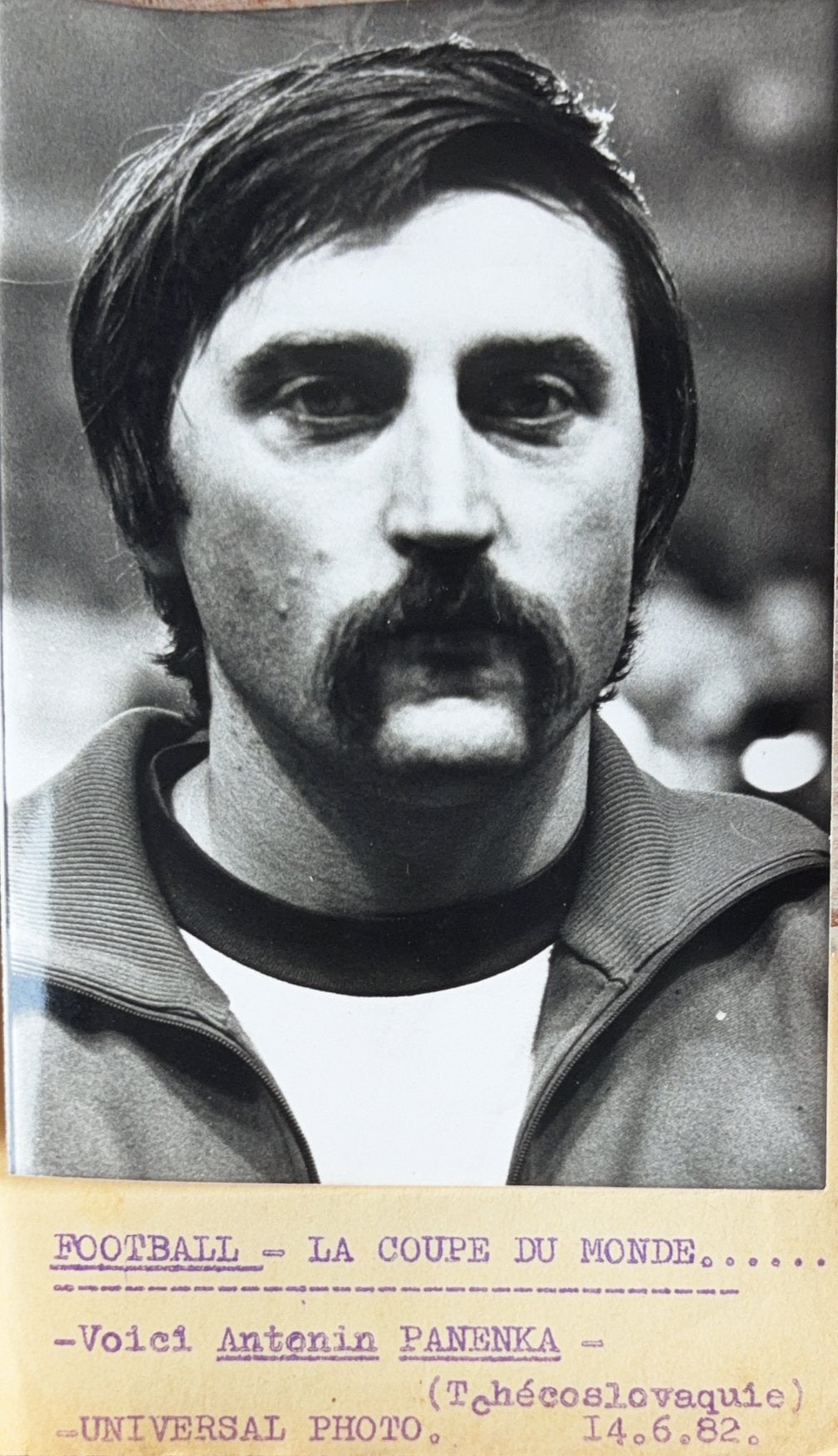 Spelersfoto Antonin Panenka - Tsjechoslowakije, Verzamelen, Verzenden, Gebruikt, PSV, Spelerskaart