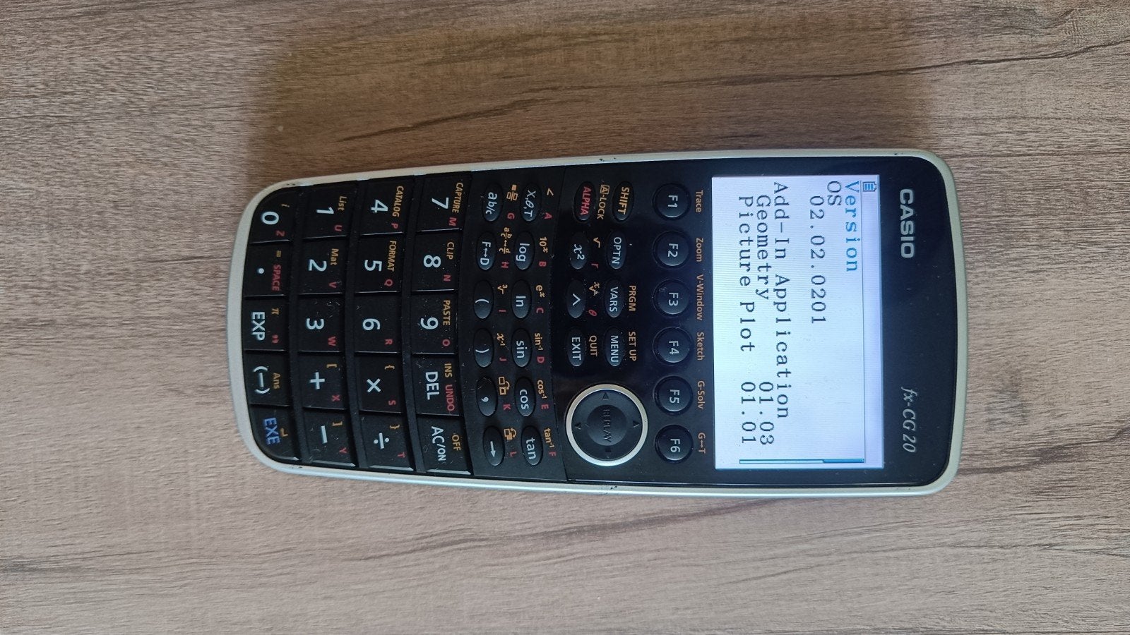 Casio fx-CG 20, Ophalen of Verzenden, Grafische rekenmachine