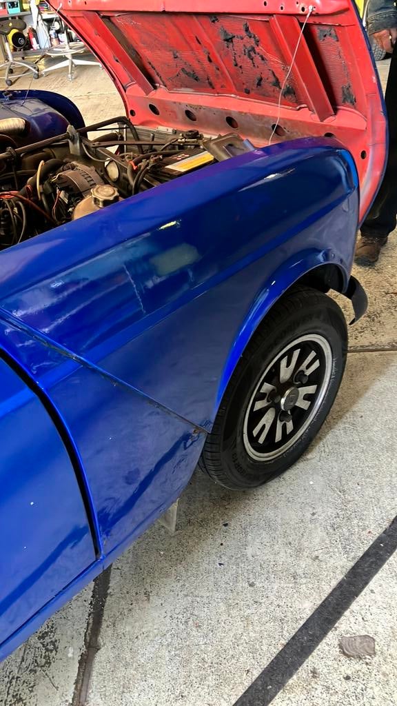 Gezocht scherm rechtsvoor Renault4GTL, Ophalen of Verzenden, Voor, Spatbord