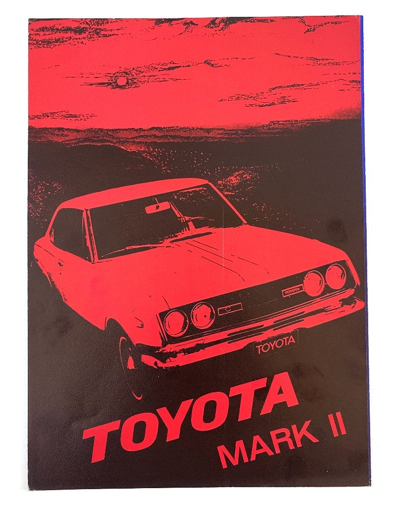 Toyota Mark II brochure, Verzenden, Gelezen, Toyota