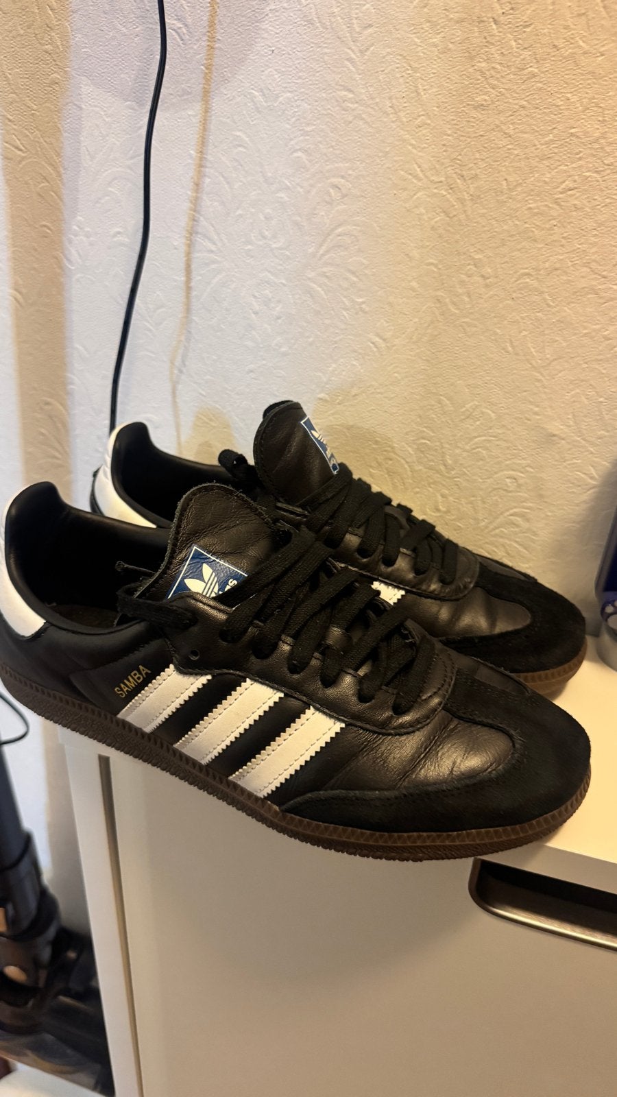 Adidas Samba sneakers - Maat 40, Ophalen of Verzenden, Gedragen, Zwart, Sneakers of Gympen