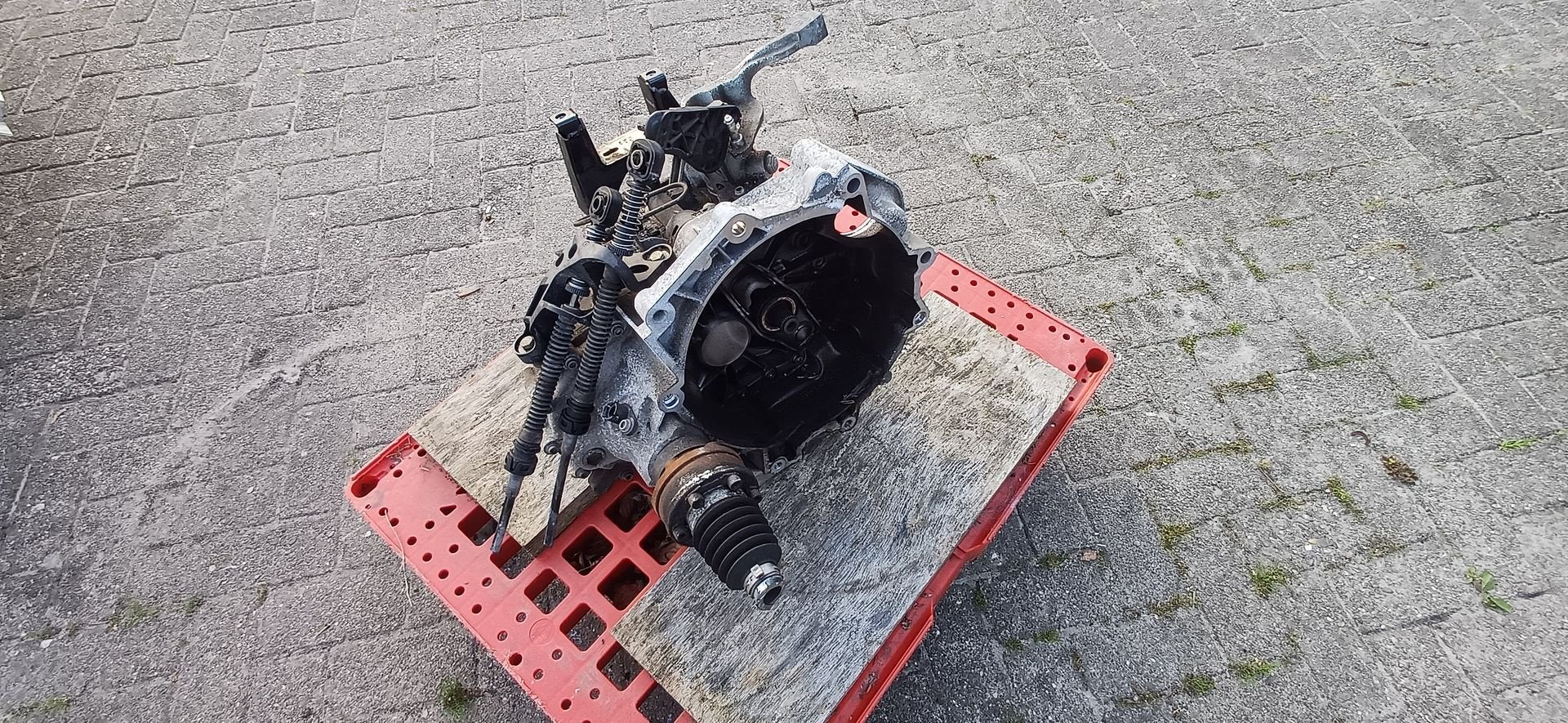 Volkswagen Polo 9N Versnellingsbak 1.4 Benzine Schakelbak, Auto-onderdelen, Transmissie en Toebehoren, Gebruikt, -, Volkswagen