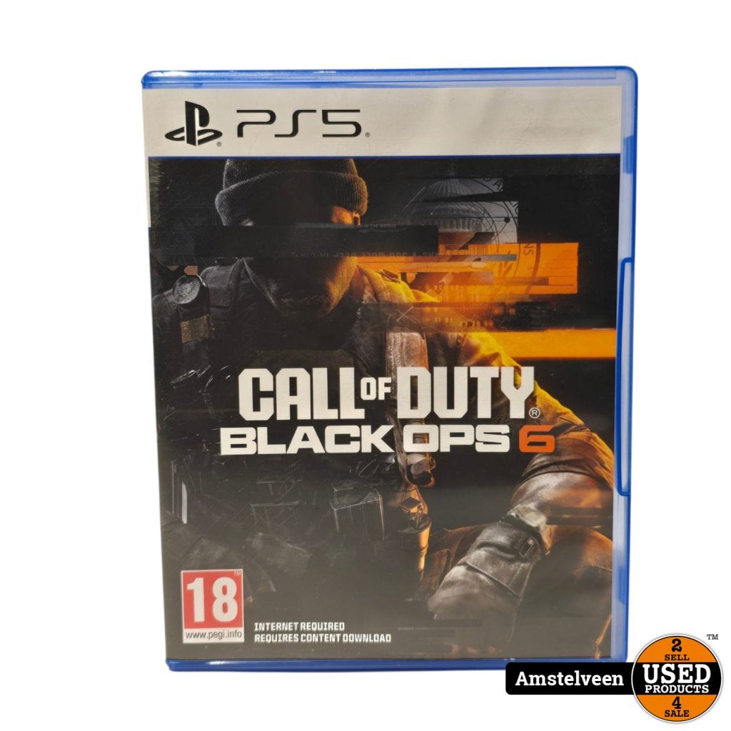 PS5 Game: Call of Duty Black Ops 6, Sony, Gebruikt, Support@sony.com, 1-7-1 Konan, Minato-ku
Tokyo 108-0075
Japan