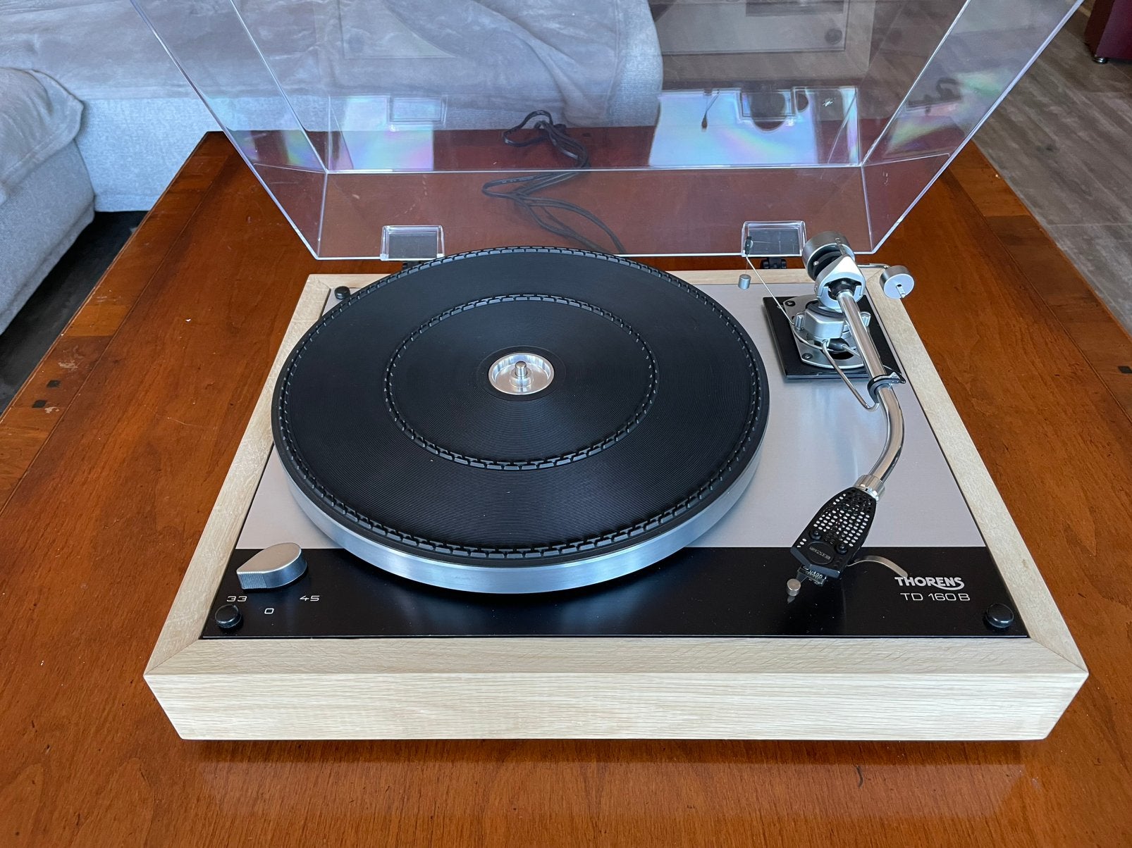 Foto 3 van Thorens td 160b sme arm nw plint garantie